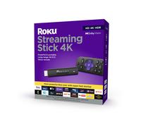 Roku Streaming Stick 4K Hdr Media Player Black