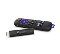 Roku Streaming Stick 4K+ | Portable Roku Streaming Device 4K/HDR/Dolby Vision, Rechargeable Roku Voice Remote Pro, Hands-Free Controls, Lost Remote Finder, Free & Live TV