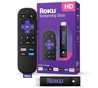 Roku Streaming Stick HD 2025 - HD Streaming Device for TV with Roku Voice Remote, Free & Live TV