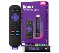 Roku, Streaming, Stick, HD, Device, TV, Voice, Remote, Free, Live