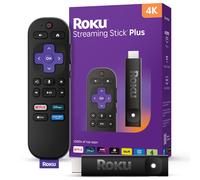 Roku Streaming Stick Plus 2025 - 4K and HDR Roku Streaming Device for TV with Voice Remote - Free and live TV