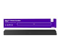 Roku TV Wireless Soundbar 2023 | Soundbar Exclusively for RokuTV with Enhanced Stereo Sound, Clear Dialogue, and Simple Wireless Setup,Black