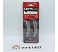 Rokuhan Z Gauge R010 CLASSIC TRACK Curved Track R95mm 45 deg x 4pcs Railroad
