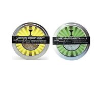 Rokz Lemon Drop & Lime Cocktail Sugar and Salt Rimmerz 4oz (Pack of 2)