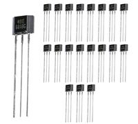 ROKZELT Hall Sensor, 20 Pieces Linear Sensor Hall Sensor Oh49E Ss49E Hall Effect Sensors, Magnetic Detector Measurement for Industrial Electrical Accessories
