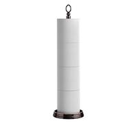 ROLABAM Heavy Weighted Toilet Paper Holder (with Reserve Function) Free Standing Toilet Paper Storage,Spare Toilet Paper Roll Holder Storage Stand for Bathroom Total Height 22.5" ,Oil Rubbed Bronze