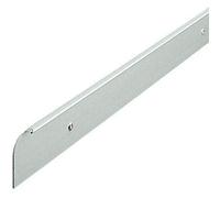 Rolabond Kitchen Worktop Trim End Cap Matt Silver 40mm x 630mm