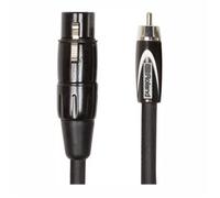 Roland Black Series Interconnect Cable-Xlr Female To Rca, 10Ft / 3M - Rcc-10-Rcxf