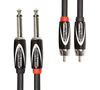 Roland 15FT / 4.5M Dual 6.3mm (1/4") to Dual RCA Interconnect Cable