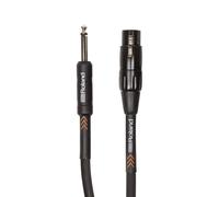 Roland 20Ft / 6M Hi Z Microphone Cable Black Series