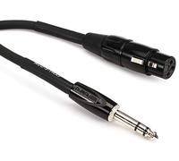 Roland 3ft Interconnect Cable, 1/4" TRS-XLR(Female), Black series (RCC-3-TRXF)