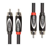 Roland 3ft Interconnect Cable, Dual RCA-RCA, Black series (RCC-3-2R2R)