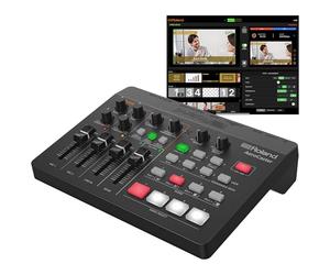 Roland AeroCaster | Portable Livestreaming System | Powerful Wireless Multi-Camera Production Solution | Hardware Controller & Audio Interface | Stream Directly to YouTube, Facebook, Twitch & More