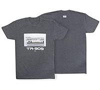 Roland Authentic Tr-909 Crew Tshirt, Charcoal, Size: Medium (Ccr-Tr909Tlc)