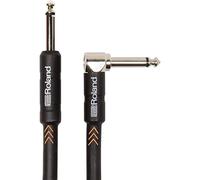 ROLAND Black Series Instrument Cable Black, Ric-B10A, Length: 10Ft/3M