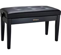 Roland Duet Size Piano Bench In Satin Black with Vinyl Seat - Rpb-D300Bk