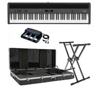 Roland FP-60X Digital Piano Live Performance Bundle Black