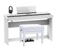 Roland FP-90X Home Piano Premium Bundle White