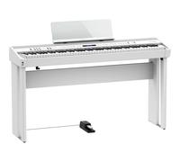Roland FP-90X-WH Digital Piano (White) + Frame (White)