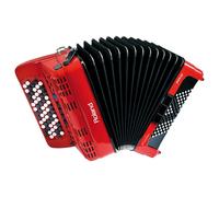 Roland FR-1XB Compact Button Type V-Accordion with Speakers Red