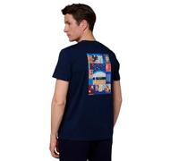 ROLAND GARROS Men's Mosaic 2023 T-Shirt, Marine, S