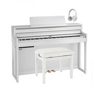 Roland HP704 Digital Piano White