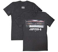 Roland Jupiter-8 Synthesizer T-Shirt, Size Medium Gray