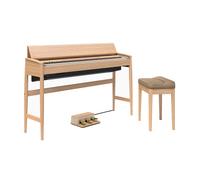 Roland Kiyola KF-10 Digital Piano with Stool Pure Oak