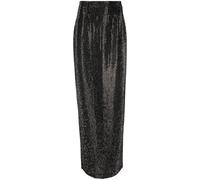 Roland Mouret rhinestone-embellished high-waisted pencil skirt - Black 12