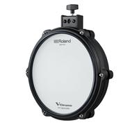 Roland PD-10H V-Pad | 10-inch Dual Zone V-Pad | Flagship-Inspired Feel & Response | Durable & Quiet | Rugged Hoop & Rubber Rim Design | Compatible with a Wide Range of Roland V-Drums