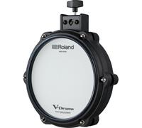 Roland PD-8H V-Pad | 8-inch Dual Zone V-Pad | Flagship-Inspired Feel & Response | Durable & Quiet | Rugged Hoop & Rubber Rim Design | Compatible with a Wide Range of Roland V-Drums