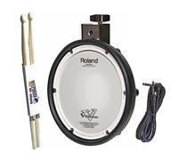 Roland PDX-8 V-Drum Pad Measure Head Pad for Electric Drum 10 Inch + Keepdrum Drumsticks