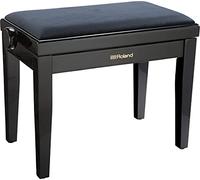 Roland Piano Bench In Polished Ebony with Velour Seat - Rpb-220Pe