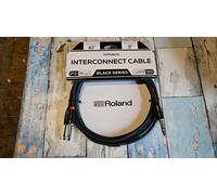 Roland RCC-10-TR28V2 Stereo To Mono 1/4” Jack Splitter Cable, 3M