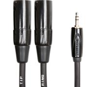 ROLAND,15 ft./4.5 m Rcc-15-352Xm Black Series Interconnect Cable, Length: 5 Ft/1.5M