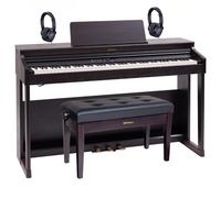 Roland RP701 Digital Piano Duet Bundle Dark Rosewood