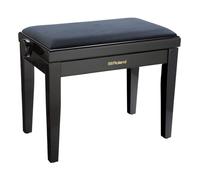 Roland Piano Bench with Velour Seat, Satin Black, Rpb-220Bk, 64.6 X 37.8 X 17 Cm
