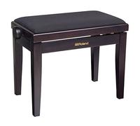 ROLAND Rpb-220Rw Piano Bench with Velour Seat, Rosewood