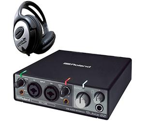 Roland Rubix22 USB Audio Interface + Keepdrum Headphones