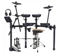 Roland TD-07DMK V-Drums Electronic Drum Kit Double Kick Bundle
