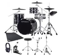 Roland VAD504 V-Drums Acoustic Design Drum Kit Bundle