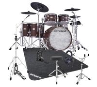 Roland VAD716 V-Drums Acoustic Design Drum Kit Satin Walnut