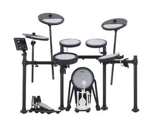 Roland VQD106 V-Drums | Revolutionary 5-Piece Electronic Quiet Design Drum Kit | Perfect for Home Practice | Up To 75% Noise Reduced Pads | TD-07 Sound Module | Bluetooth Connectivity