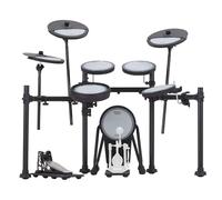 Roland VQD106PADS V-Drums | 5-Piece Electronic Quiet Design Drum Pad Set | Perfect for Home Practice | Up To 75% Noise Reduced Pads | Compatible with TD-07, TD-27, TD-50X & V71 Sound Modules
