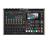 Roland VR-6HD | Ultra-compact Audio/Video Mixer with Direct Streaming Encoders | Ideal for Livestreaming | Extensive A/V Connectivity | 4.3” Touch Screen Multi-Viewer Display | Advanced Editing Tools
