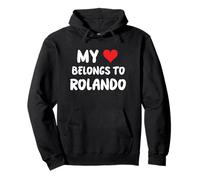 Rolando - My Heart Belongs To Rolando - Love Pullover Hoodie