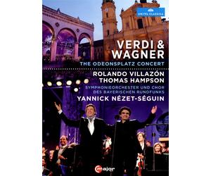 ROLANDO VILLAZON/THOMAS HAMPSON: VERDI & WAGNER - THE ODEONSPLATZ CONCERT NEW RE