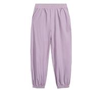 Rolanko Girls Jogging Trousers, Kids Boys Elastic Waist Breathable Silky Quick Dry Sports Athletic Sweatpants with Pockets, Purple, 11-12 Years, 160