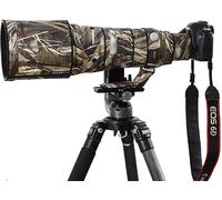ROLANPRO Camouflage Lens Cover for Canon EF 500mm F4 L is USM 1st Generation Lens Protective Sleeve Case Raincoat-#39 Grass Camo Waterproof