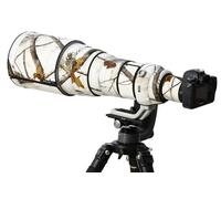 ROLANPRO Camouflage Lens Cover for Canon RF 1200mm F8 L USM Coated Lens Protective Sleeve Case Rain Cover-#21 Snow Camo Waterproof
